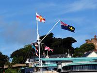 Flagge von Guernsey &ndash; &copy; Martin Büchner (Eberhardt TRAVEL)
