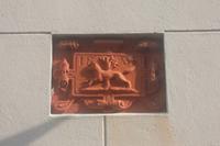 Hausmarke am alten Rotterdamer Hafen