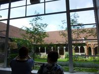 Innenhof Manufaktur Delfter Blau