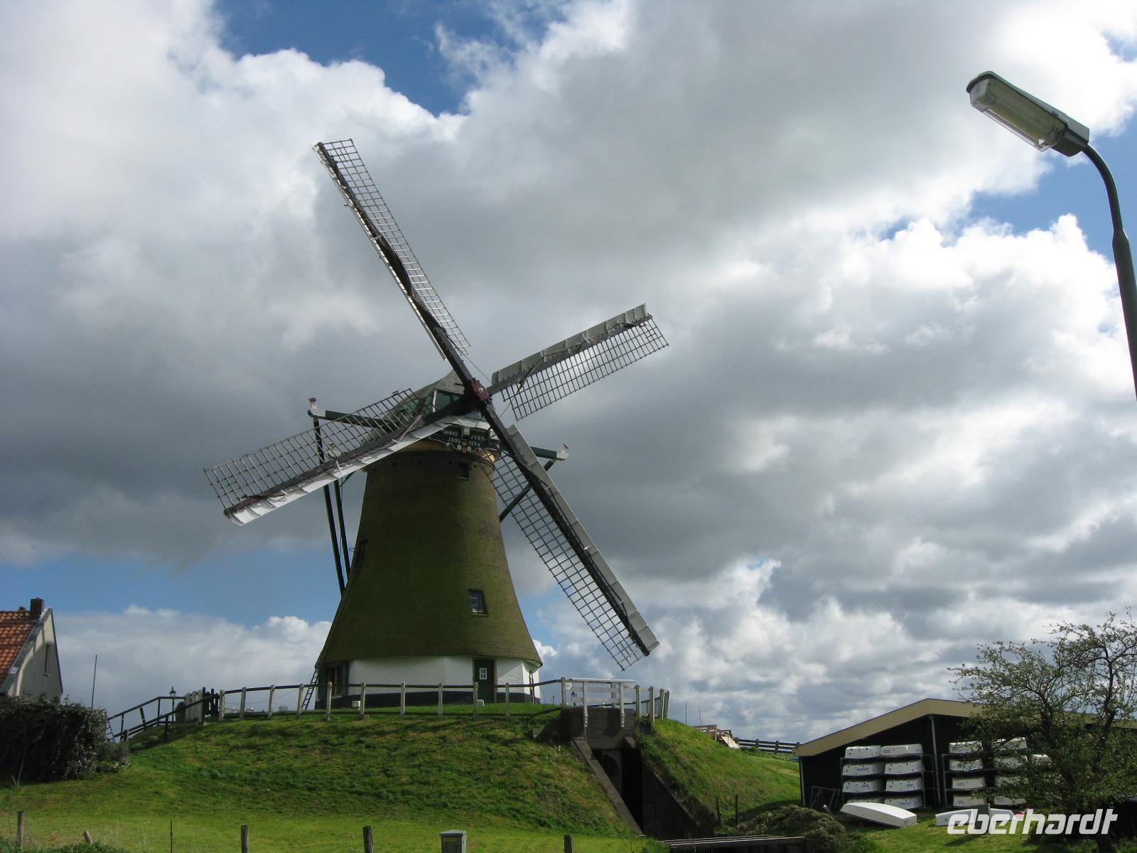 Historische Poldermühlen