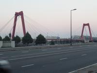 Die Willemsbrücke in Rotterdam