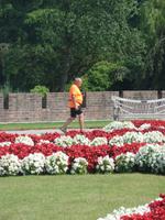 Oranje beim Kastell de Haar nahe Utrecht