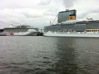 Auslaufen aus Amsterdam