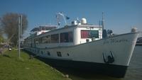 Einschiffung in Amsterdam: MS Sir Winston