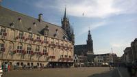 Radtour Utrecht - Gouda: das Rathaus in Gouda