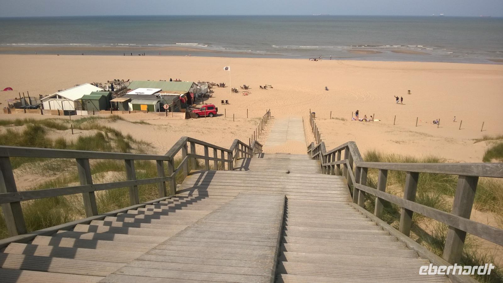 Radtour von Rotterdam über Delft, Den Haag nach Scheveningen