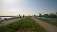 Radtour von Rotterdam bis Schoonhoven: Freilichtmuseum Kinderdijk