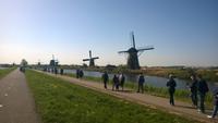 Radtour von Rotterdam bis Schoonhoven: Freilichtmuseum Kinderdijk