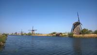 Radtour von Rotterdam bis Schoonhoven: Freilichtmuseum Kinderdijk