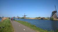 Radtour von Rotterdam bis Schoonhoven: Freilichtmuseum Kinderdijk