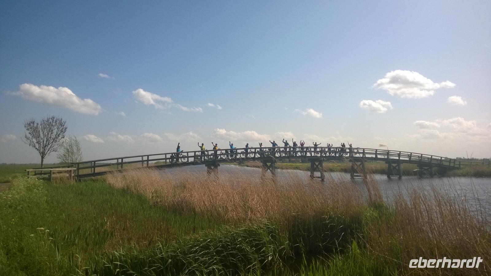 Radtour von Rotterdam bis Schoonhoven: kurz vor De Donk