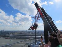 Schaukeln auf dem A`DAM Turm in Amsterdam
