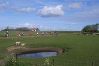 Eberhardt-Radreisegruppe auf der Insel Texel