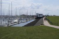 Ankunft im Hafen von Oudeschild