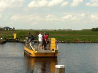 Handbetriebene Fähre