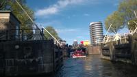 Grachtenfahrt in Amsterdam