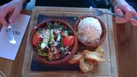Leckeres Abendessen im Restaurant Florya in Amsterdam