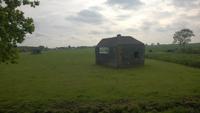 Radtour von Utrecht nach Amsterdam: alter Bunker