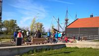 Start zur Fahrradtour