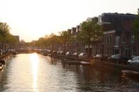 abendlicher Spaziergang in Alkmaar