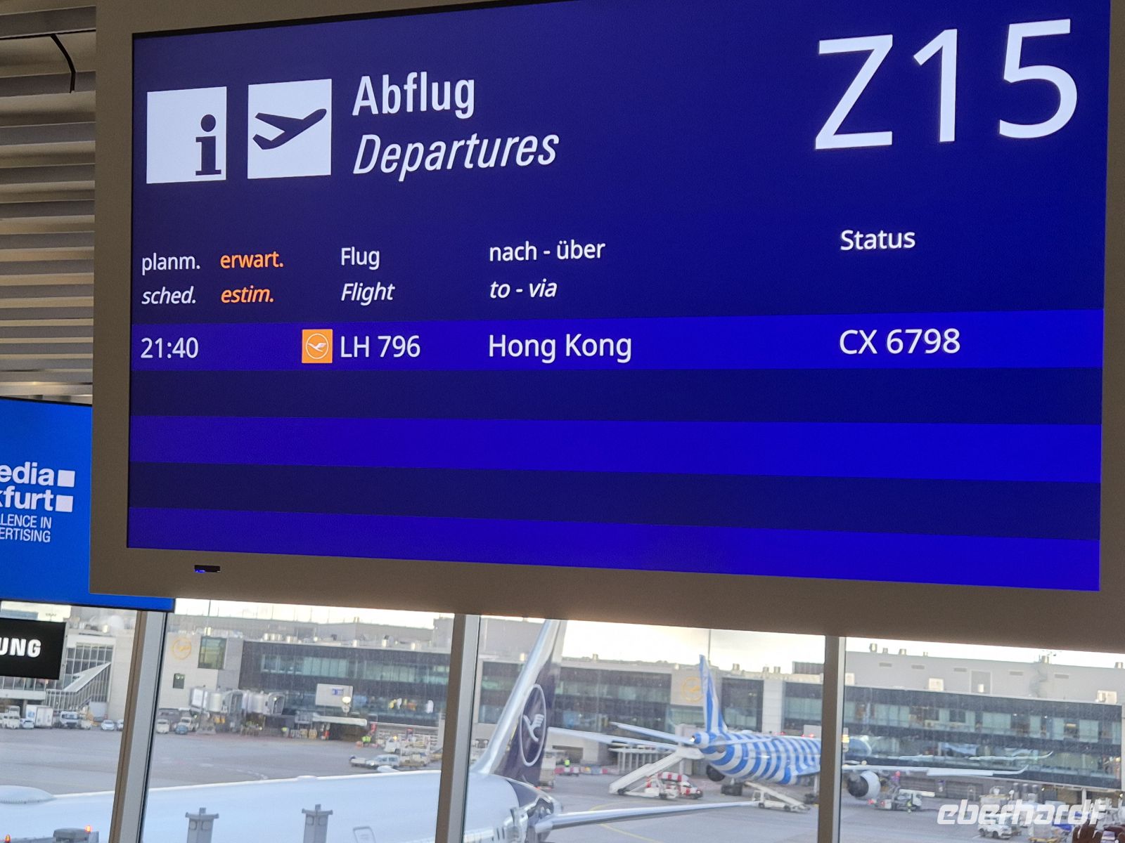 Abflug nach Hongkong &ndash; &copy;  (Eberhardt TRAVEL)