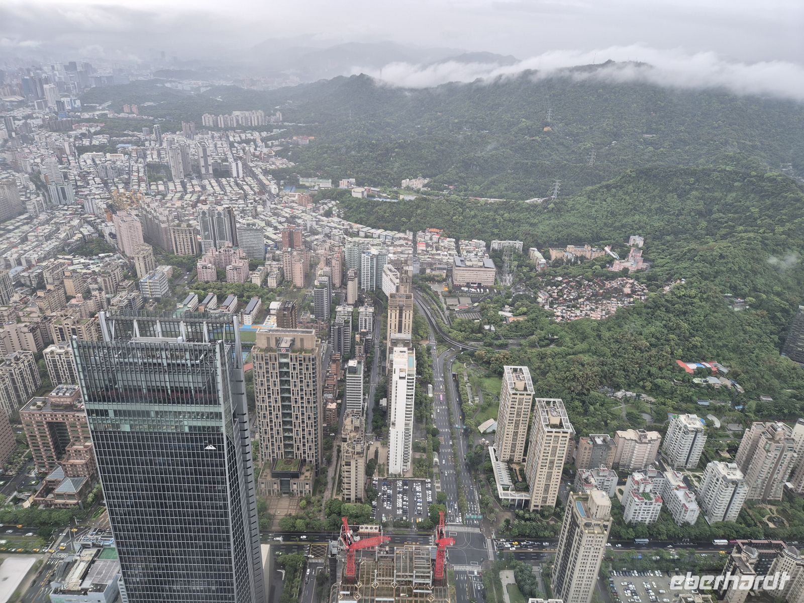 Aussicht vom Taipeh 101 &ndash; &copy;  (Eberhardt TRAVEL)
