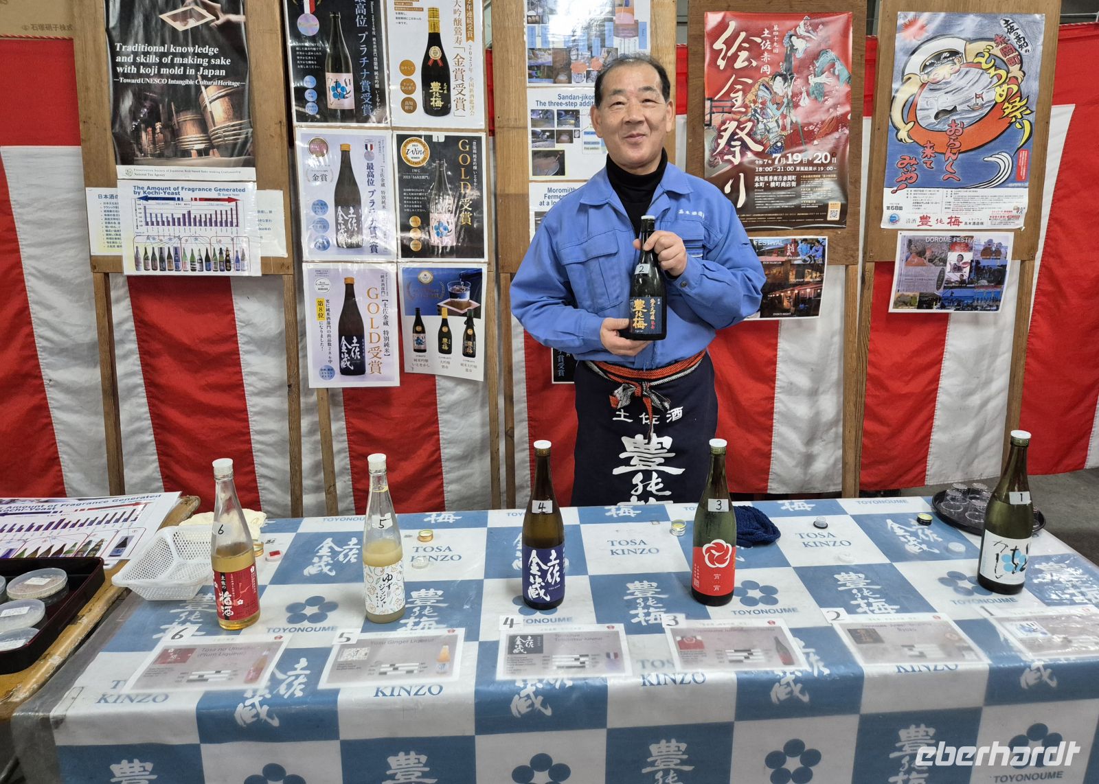 Sake Verkostung &ndash; &copy;  (Eberhardt TRAVEL)
