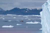 Eisberge und Eisschollen im Antarctic Sound