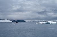 Eisberge und Eisschollen im Antarctic Sound