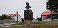 Falkland Inseln - Margaret Thatcher Denkmal