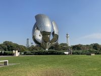 Stadtrundfahrt Teil 2 - Fotostopp an der Blume Flores