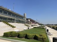 Fotostopp am Polostadion