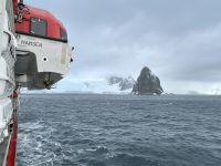 Ankunft in der Wilhelmina Bay