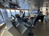 Zu Besuch auf der Brücke