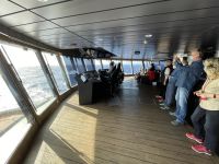 Zu Besuch auf der Brücke