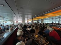 Abschiedsabend mit dem Kapitän und der Crew