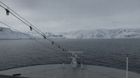 Fahrt durch die Wilhelmina Bay