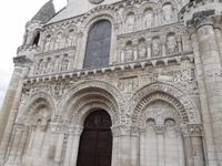 Details Westfassade Notre-Dame-la-Grande, Poitiers