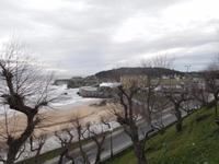 Strand in Santander, Halbinsel Magdalena