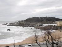 Strand in Santander, Halbinsel Magdalena