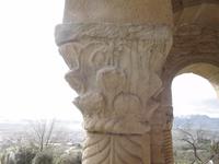 Detail der präromanischen Marienkirche, Monte Naranco bei Oviedo