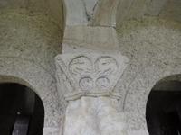 Detail der präromanischen Marienkirche, Monte Naranco bei Oviedo