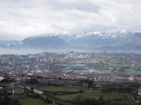Blick auf Oviedo