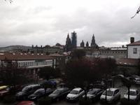 Blick auf Santiago de Compostela