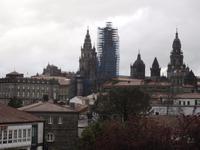 Blick auf Santiago de Compostela