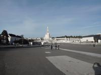Fatima, großer Platz vor der Wallfahrtskirche