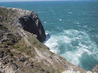 am Cabo Sao Vicente, dem südwestlichsten Zipfel von Festland-Europa 