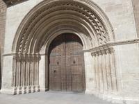 Valencia, romanisches Portal der Kathedrale