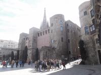 Barcelona, Stadtburg im gotischen Viertel