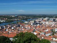 Blick auf Coimbra und den Rio Mondego